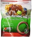 N-Bone 3-Pack Puppy Teething Ring, Chicken Flavor