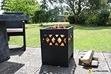 La Hacienda Ottawa Modern Fire Basket Incinerator Wood Burner