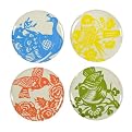 Aviary Dinner Plate Set of 4 - Assorted