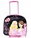 Barbie Rolling Travel Bag Black/Pink Kids Laggage Bag With Wheels