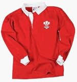 HALBRO WALES OLD STYLE JERSEY (RED) LONG-SLEEVE