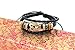 November's Chopin (TM) Handmade Owl Button Metal Ring Braided Adjustable Wrap Bracelet