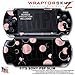 Lots of Dots Pink on Black WraptorSkinz Skin and Screen Protector Kit fits Sony PSP Slim (PSP 2000)