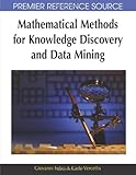 ISBN 9781599045283 product image for Mathematical Methods for Knowledge Discovery and Data Mining (Premier Reference  | upcitemdb.com