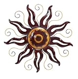 Sunny Beautiful Art Sun Abstract Metal Wall Sculpture 20 