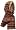 Muk Luks Women's Nordic Hood Scarf, Red/brown, One Size Image #1