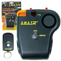 Trademark 72-1481 Steering Wheel Auto Alarm with Remote Control