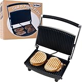 Chef BuddyT Grill and Panini Press - Non-Stick - Home and Garden Accessories