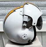San Diego Chargers Fighter Pilot Helmet - NFL Football USAF Military Motorcycle