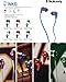 Skullcandy S2IKDZ-164 Ink'd 2.0 Chicago Bulls Earbud Headphone