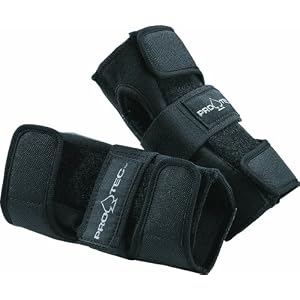 Protec Black  Street Wrist Guard (Junior)