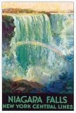 Niagara Falls Art Print Poster by Frederic C. Madan