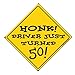 Laid Back Honk Driver Just Turned 50 Magnetic Sign
