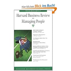 Harvard Business Review on Managing People