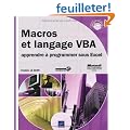 Macros et langage VBA - apprendre � programmer sous Excel