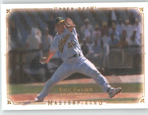 2008 Upper Deck / UD Masterpieces #68 Rich Harden - Chicago Cubs (Baseball Cards)