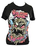 Devil Wears Prada Womens T-Shirt - Mud Monster Attack Image On Black