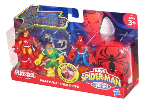  PLAYSKOOL Adventure Heroes Spiderman Marvel Figures
