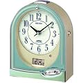 SEIKO CLOCK(セイコークロック) 電波アナログ目覚まし時計 ツイン・パ トークライナー KN201M