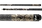 Viper 48-Inch Jr. Billiard Cue (16-Ounce, Camouflage)