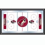 NHL Phoenix Coyotes Framed Hockey Rink Mirror