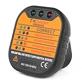 uxcell 電源ソケット　テスター　メーター　リバース　ワイヤ　DM6860B US 120V