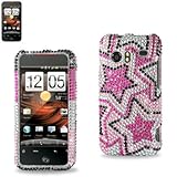 New Fashionable Perfect Fit Hard Diamante Protector Skin Cover (Faceplate/S ....