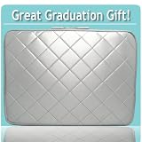 TOT-NYC Soho Platinum Laptop Sleeve for 13.3 laptop | Eligible for FREE Super Saver Shipping! | Great Graduation Gift