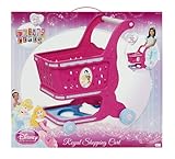 Disney Princess Royal Shopping Cart with 11 Pieces of Play Food