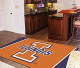 Illinois Fighting Illini 4' x 6' Area Rug
