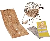 Weible 360567 - Bingo mit Metallkorb 600 Tickets, 90 Kugeln