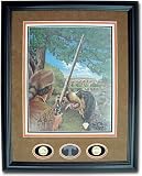 'The Time Traveler' Artist's Proof in Black Satin Frame