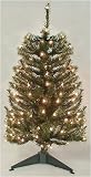 2' Aspen Spruce Artificial Christmas Tree - Clear Lights Pre-Lit #AP7-302-20