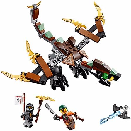 Thunder Swordsman Building Blocks Kit Cole's Dragon Action Figures Compatible with Lego 70599