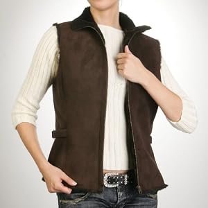 Buy BGSD Ladies Classic Shearling Vest