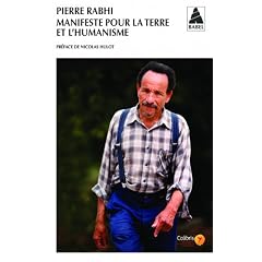 Manifeste pour la terre et l'humanisme : Pour une insurrection des consciences