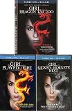 The Girl with the Dragon Tattoo (DVD + Blu-ray Combo) / The Girl Who Played With Fire (DVD + Blu-ray Combo) / The Girl Who Kicked the Hornet`s Nest (DVD+Blu-ray Combo) - (English Dubbed Version) (3 Pack)
