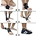 Ipow 2 Pack Nonslip Breathable Adjustable Tendon Ankle Compression Brace Support Protector Stabilizers Wraps with Strap, Medium