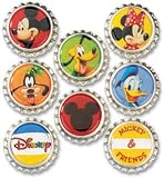 Disney Bottle Caps 8/Pkg - Mickey