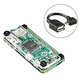 Raspberry Pi Zero ケース,【IVSO】[Raspberry Pi Zero ケース,Raspberry Pi Zero 高品質アクリルケース  (USB-OTGケーブル付き)]