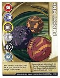 Bakugan Battle Brawlers Metal Gate Command Card - Forest Fire