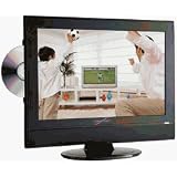 Supersonic 22" HD LCD TV with Built-in ATSC Digital TV Tuner, DVD Player, and AC/DC Adapter