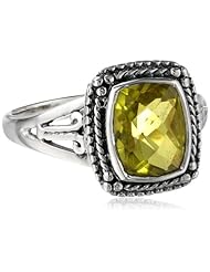Sajen Sterling Silver Lemon Quartz Ring