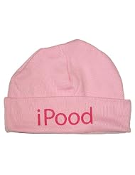 iPood-100-Cotton-Ribbed-Baby-Beanie-Hat-Pink-Preemie-or-Newborn