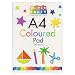 A4 Coloured Pad 100 Sheets