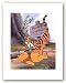 Tigger's Bouncy Time Friends by Walt Disney 10"x8" Art Print Poster Disney