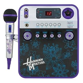 Disney Hannah Montana Karaoke + Video Camera - Purple (HM950KC)