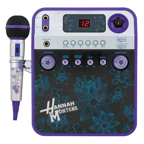 Disney Hannah Montana Karaoke + Video Camera - Purple HM950KC