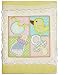 Baby Photo Album for 24 4x6 pictures, yellow fabric cover, white slip-in pockets; great gift!