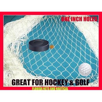 Set A Shopping Price Drop Alert For 10 X 25 Fishing Net, Netting, Fish Net for Golf Backstop, Hockey, La Crosse, Barrier, Sports